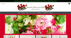 Desktop Screenshot of brendasflowers.com